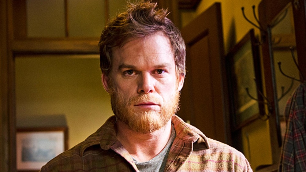 Dexter bearding out as a lumberjack in the series finale