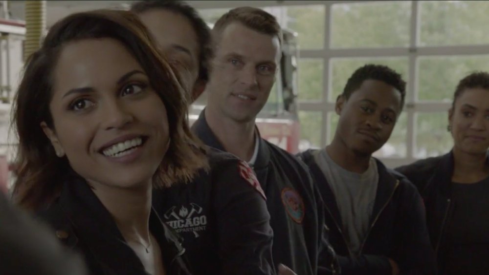 Monica Raymund on Chicago Fire 