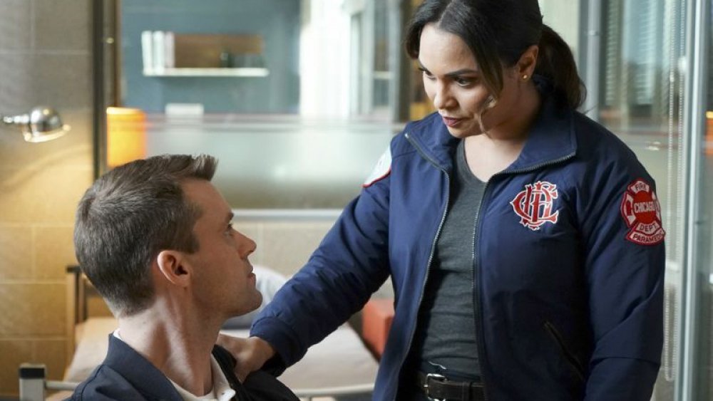 Monica Raymund on Chicago Fire