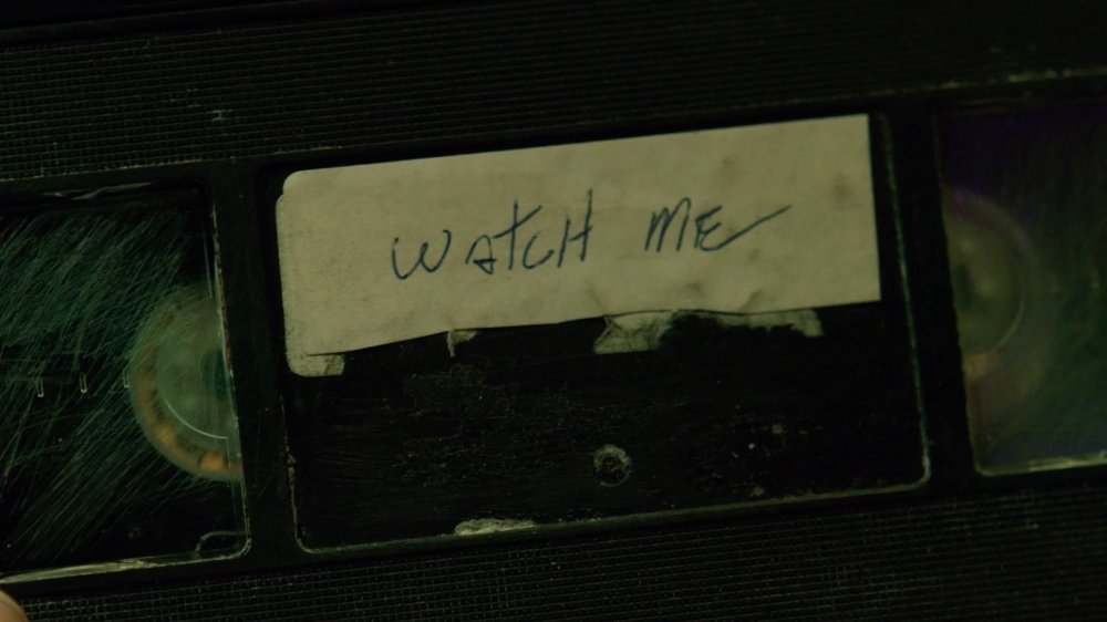 the cursed VHS tape in 2017's Rings