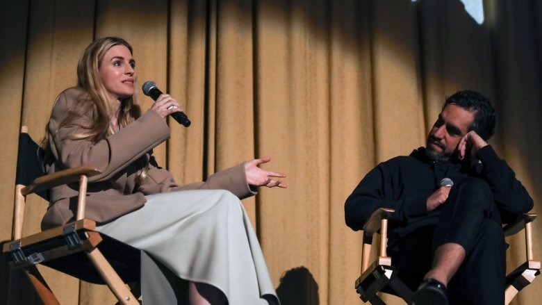 Brit Marling and Zal Batmanglij