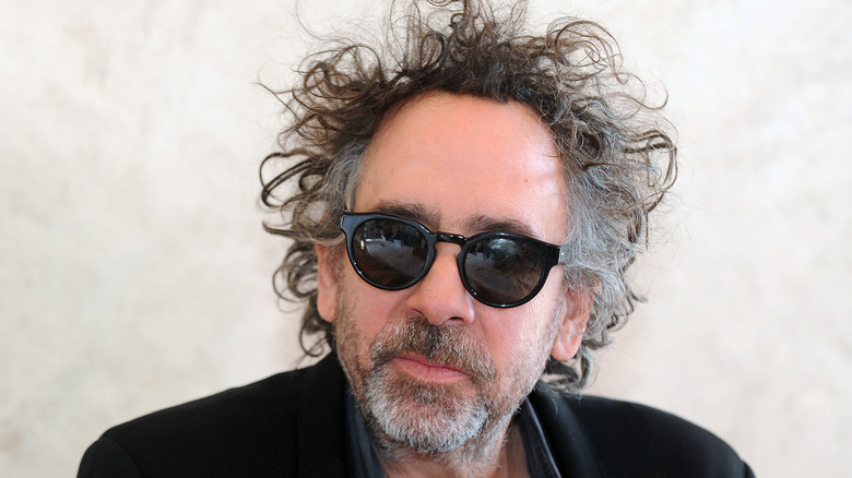 Tim Burton wearing sunglasses