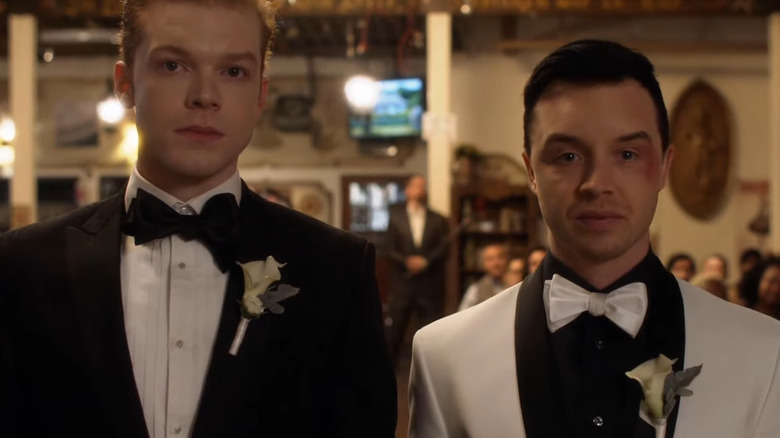 Ian and Mickey in Shameless