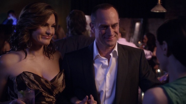 Olivia Benson and Elliot Stabler in "SVU"