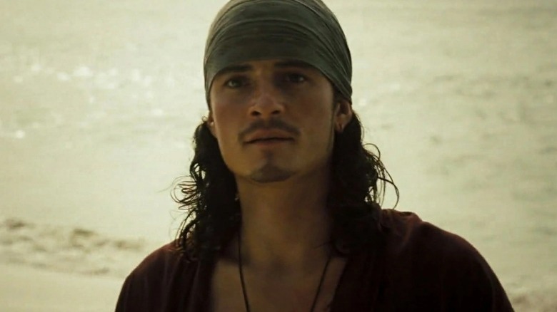 Will Turner on a beach