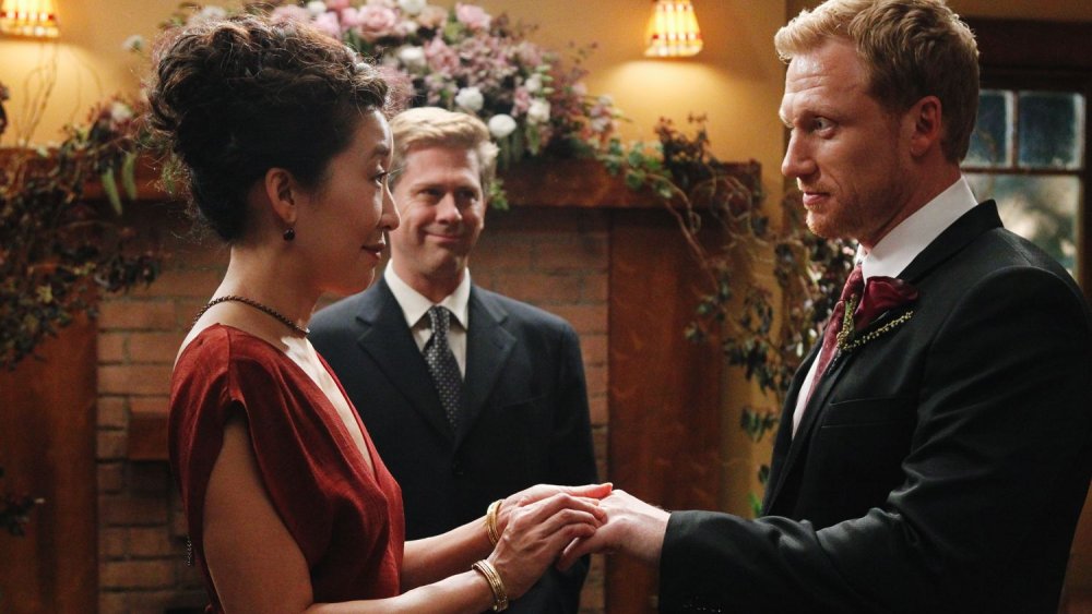 Sandra Oh and Kevin McKidd in Grey's Anatomy