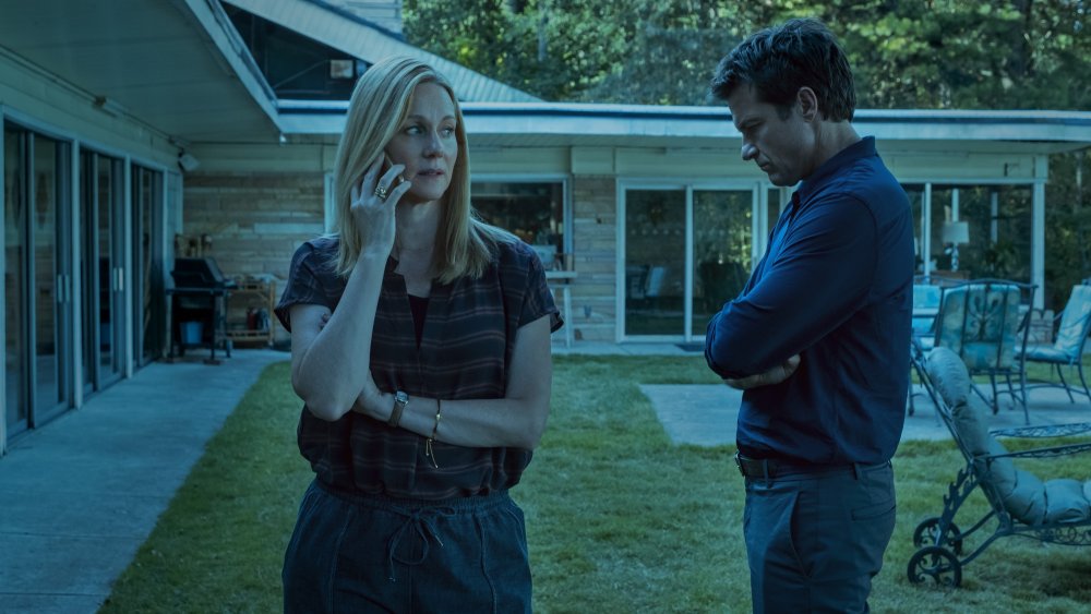 Laura Linney and Jason Bateman on Ozark