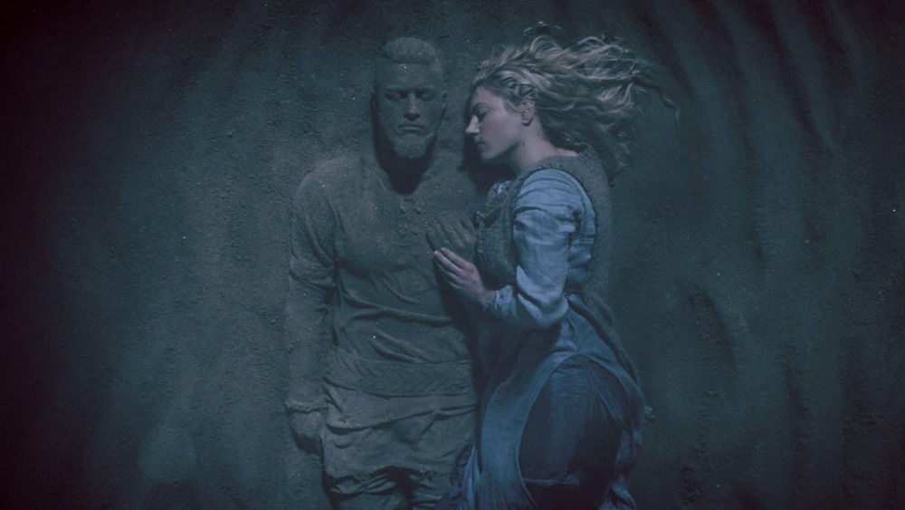 Lagertha joins Ragnar in Valhalla