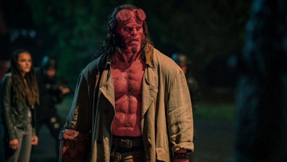 David Harbour as Hellboy