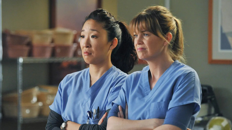 Cristina and Meredith together