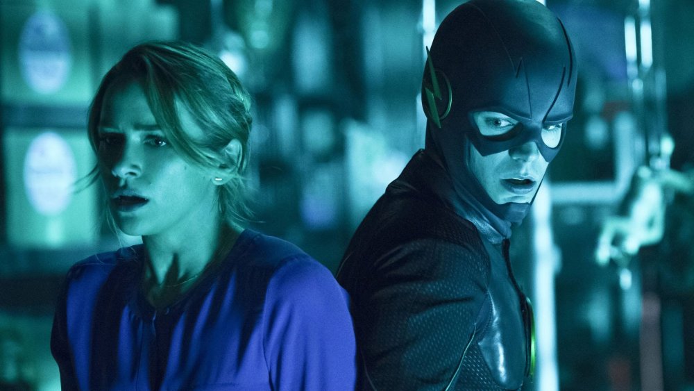 Shantel VanSanten and Grant Gustin on The Flash