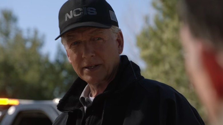 Agent Gibbs in NCIS wearing a hat