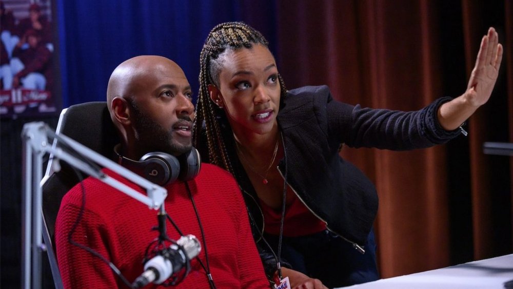 Sonequa Martin-Green and Romany Malco in Holiday Rush