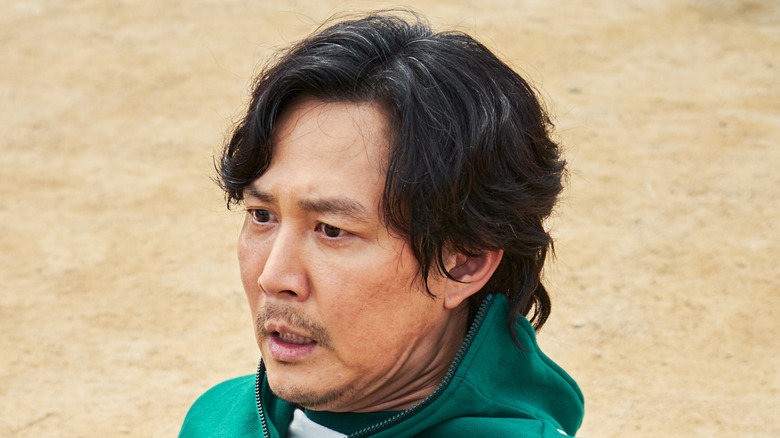 Lee Jung-jae acting in Netflix's Squid Game