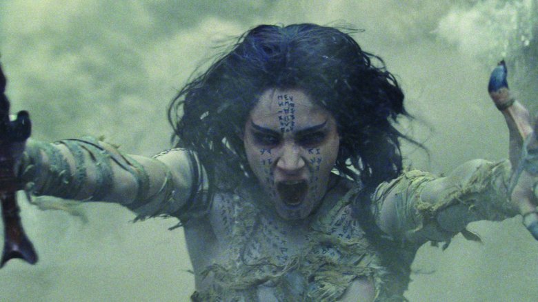 Sofia Boutella in The Mummy