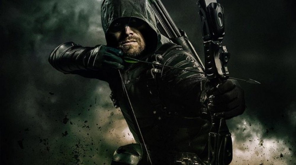 Stephen Amell as Oliver Queen in Arrow