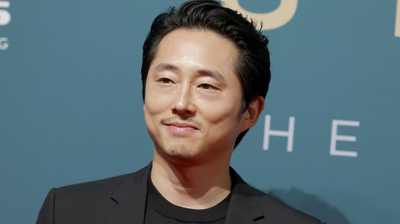 Steven Yeun smiling