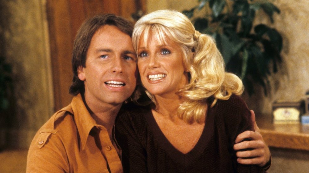 John Ritter and Suzanne Somers on Three's Company