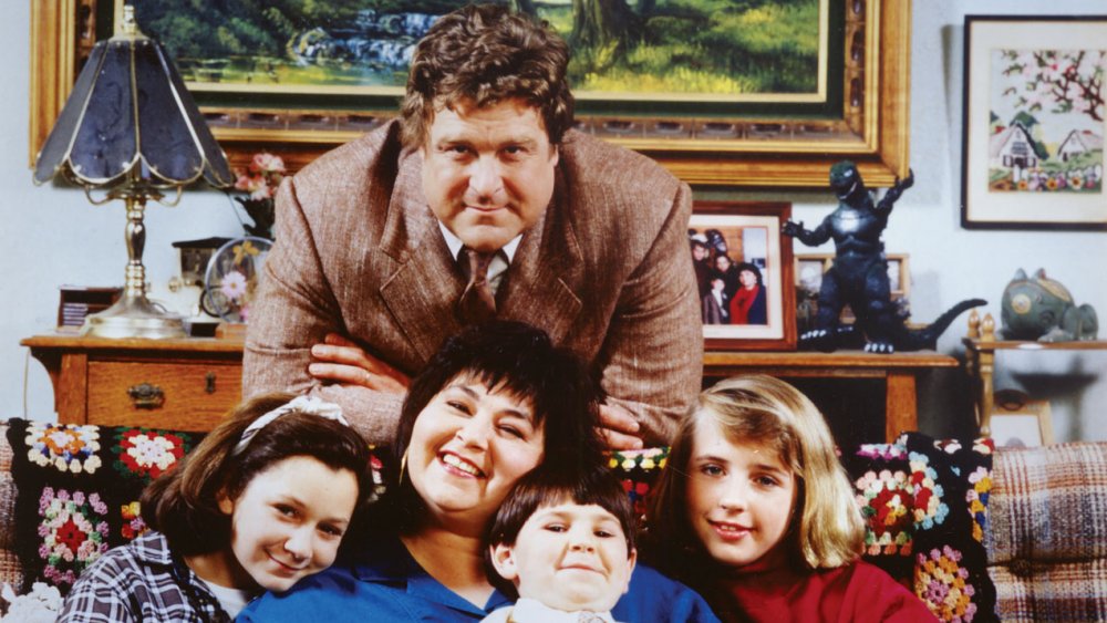 The cast of Roseanne