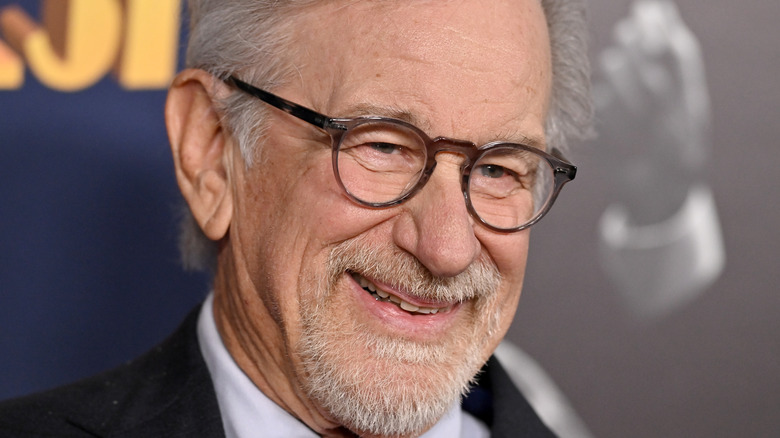 Steven Spielberg smiling