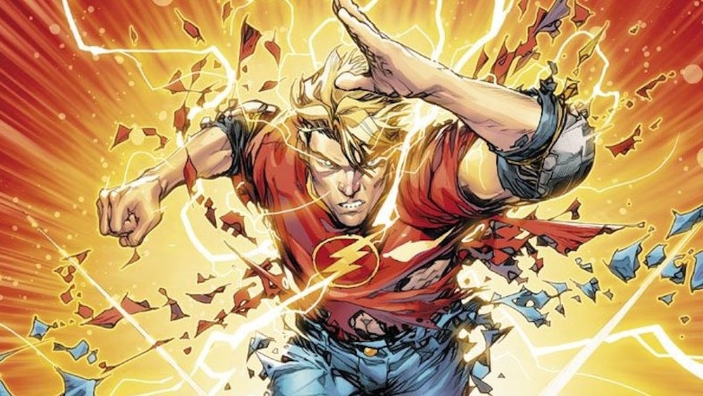 Barry Allen drawn by Howard Porter in The Flash #71