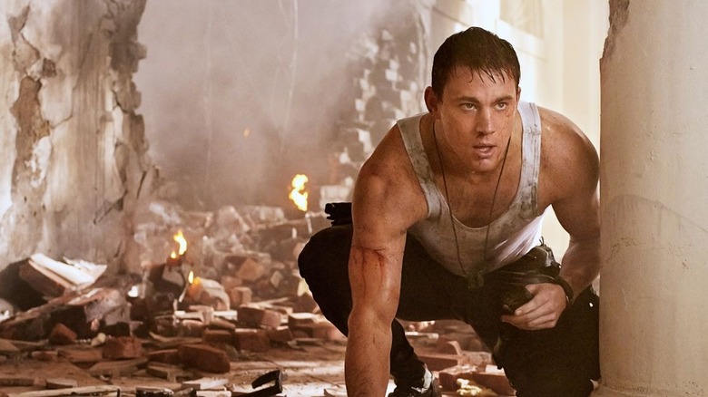 Channing Tatum fighting to save the White House