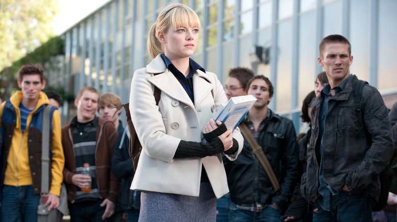 Gwen Stacy at school