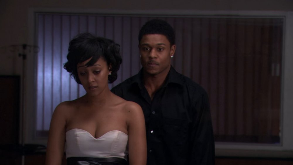 Tia Mowry and Pooch Hall on The Game