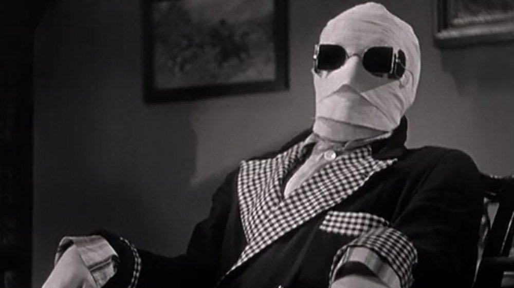 Claude Rains as Dr. Jack Griffin in The Invisible Man