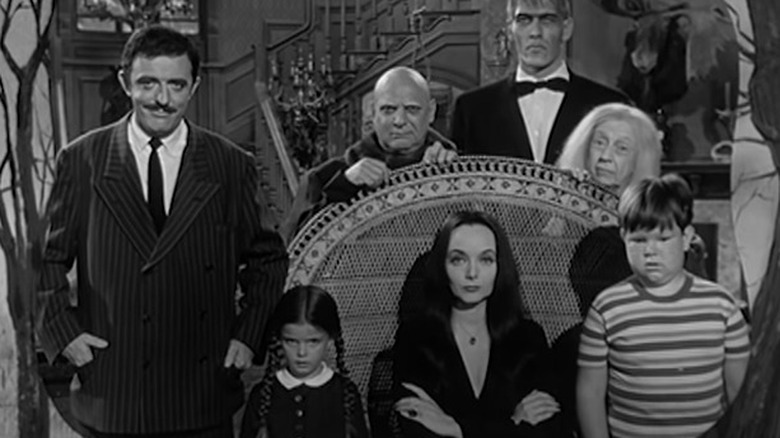 The Addams Family Posing