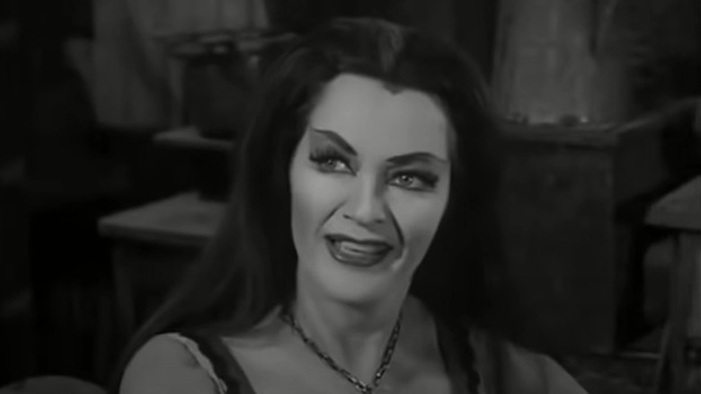 Lily Munster smiling