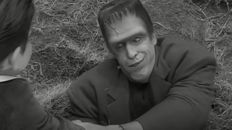 Herman Munster mugging