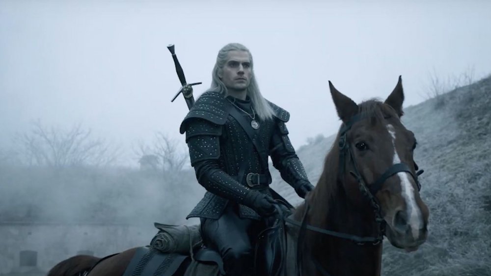 Henry Cavill as Geralt on The Witcher