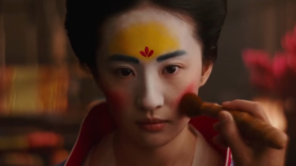 Liu Yifei as Mulan in the 2020 remake