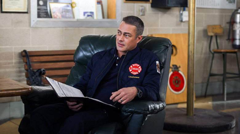 Kelly Severide reading 