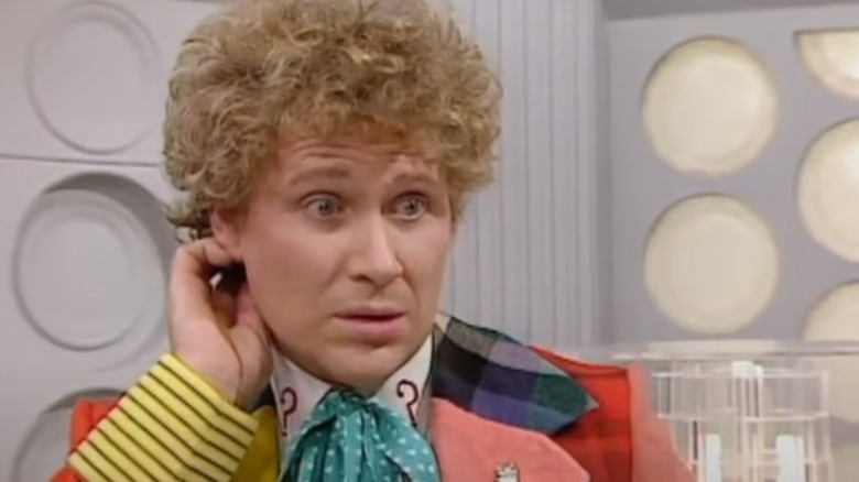 The Sixth Doctor is confused