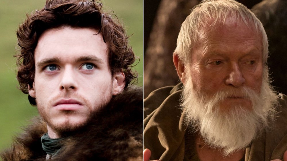 Richard Madden, Julian Glover in Game of Thrones