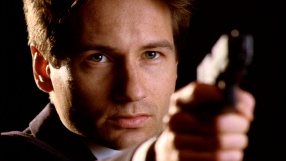 David Duchovny as Fox Mulder on The X-Files