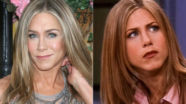 Jennifer Aniston and Rachel Green