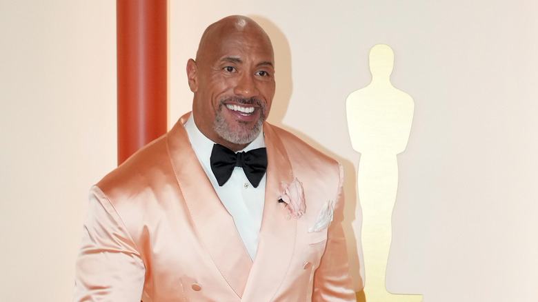 Dwayne Johnson at Oscars