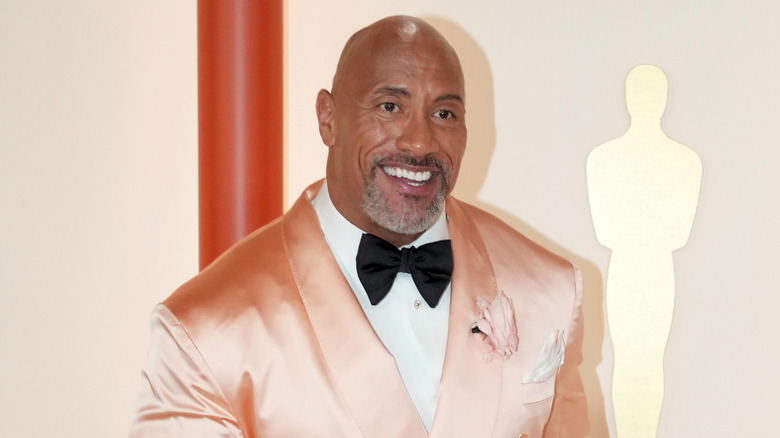 Dwayne Johnson at Oscars