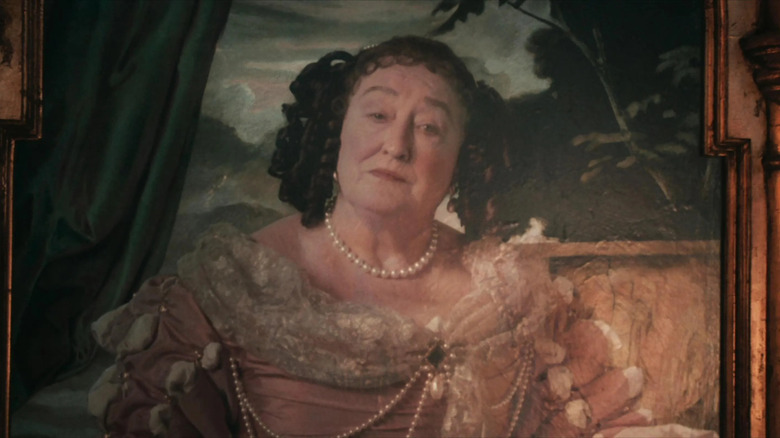 Elizabeth Spriggs as the Fat Lady in Harry Potter one (2001)