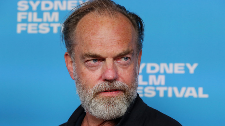 Hugo Weaving with beard