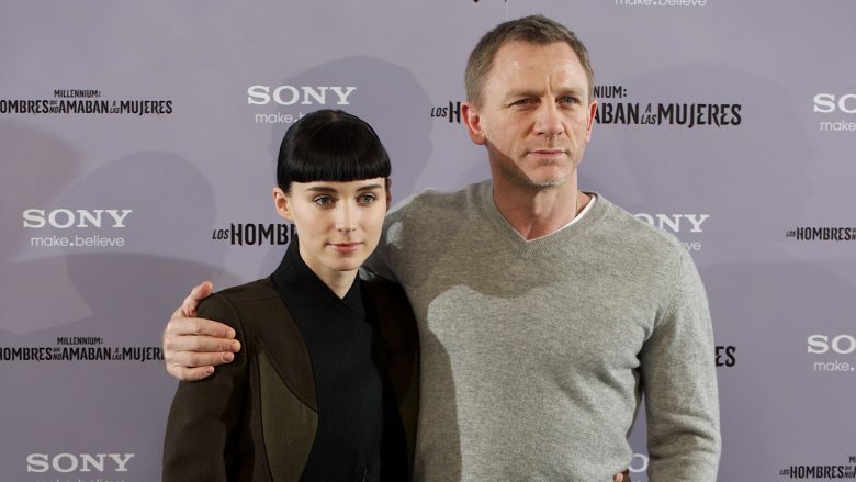 Rooney Mara and Daniel Craig