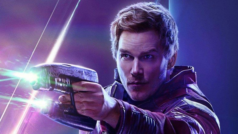 Chris Pratt as Star-Lord in Avengers: Infinity War