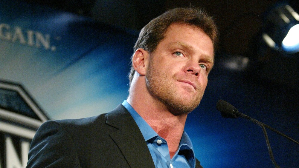 Chris Benoit staring