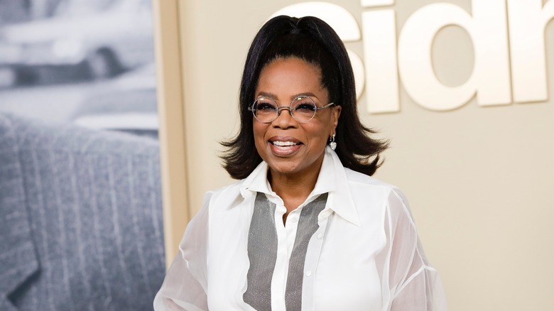 Oprah smiling at an event