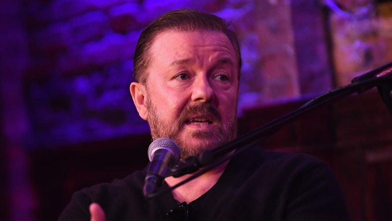 Ricky Gervais asked a question