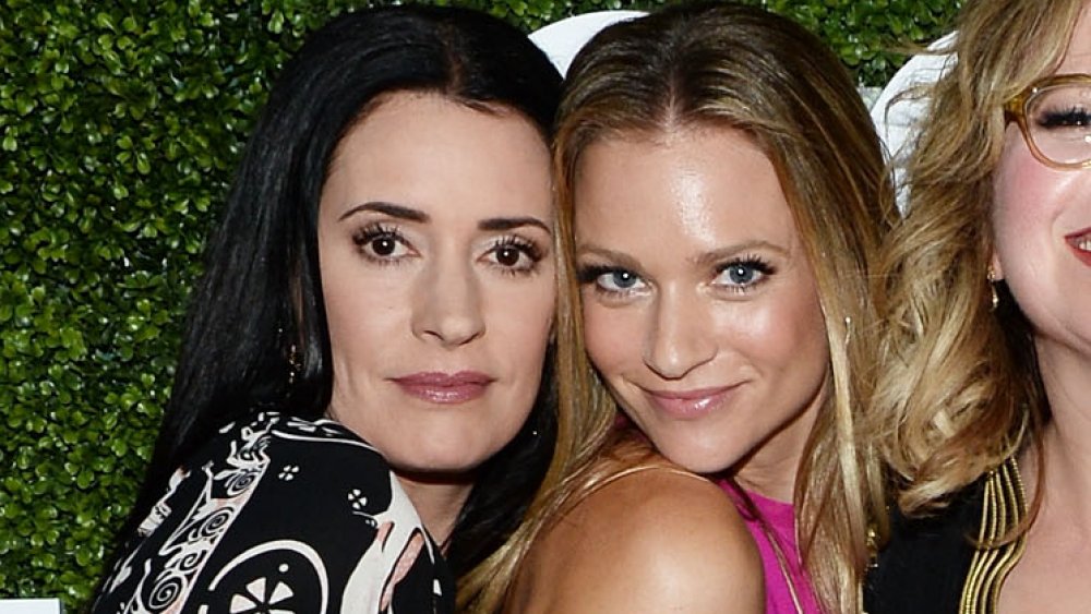 Paget Brewster and A.J. Cook 