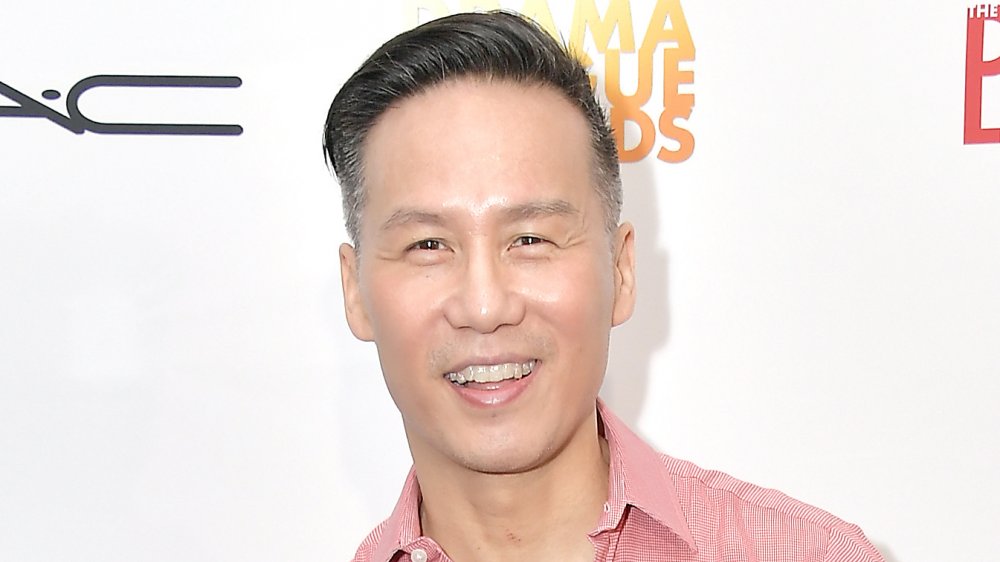 B.D. Wong smiles